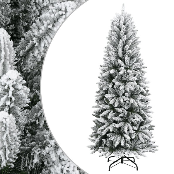 Barco 210cm Flocked Snow Artificial Christmas Tree Without LED