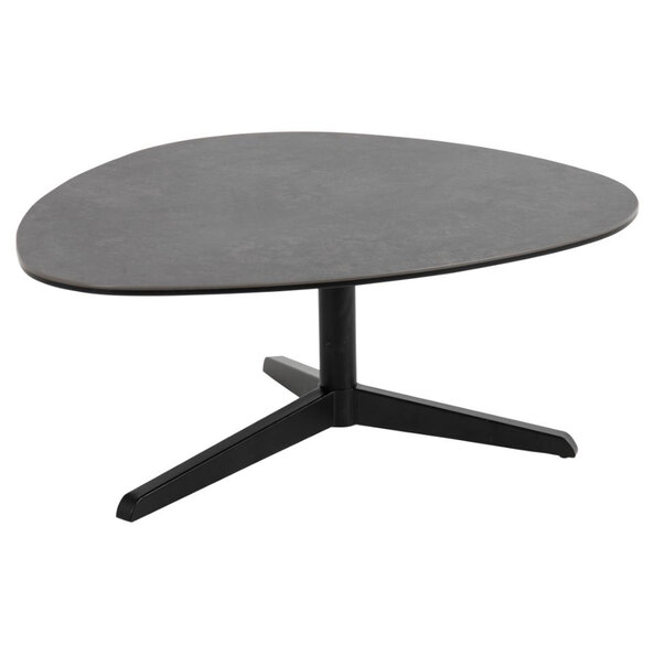 Barstow Small Ceramic Coffee Table In Black Fairbanks