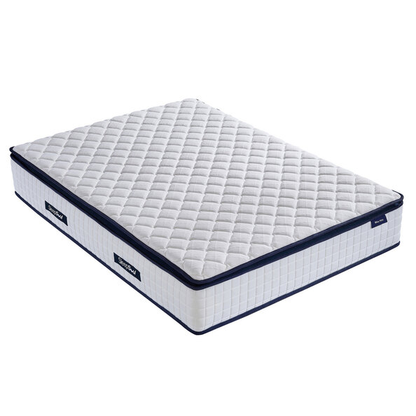 Beloit Fabric 1500 Pocket Double Mattress In White