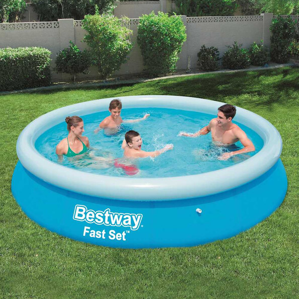 Bestway 366x76cm Inflatable Swimming Pool In Blue
