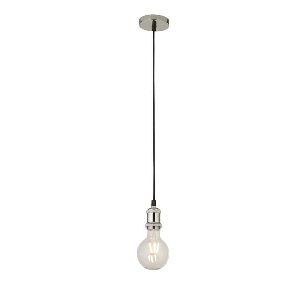 Biloxi 1 Light Cable Suspension Pendant Light In Chrome