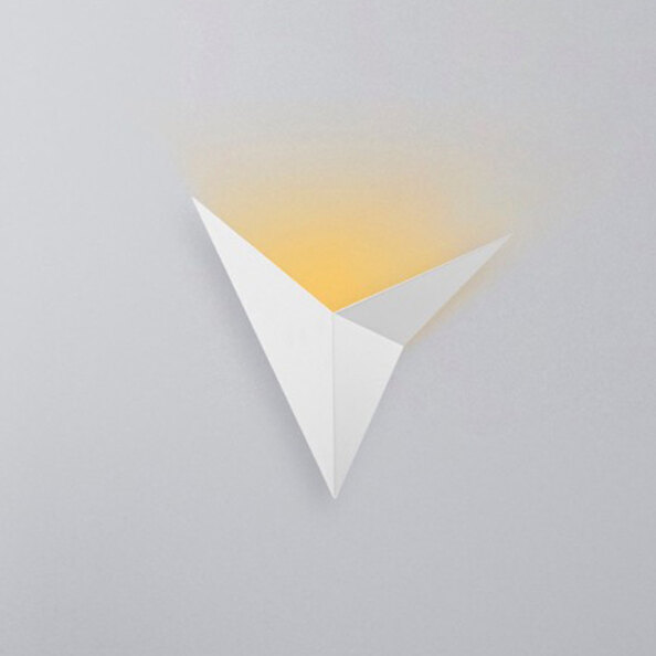 Bird Metal Wall Light in White