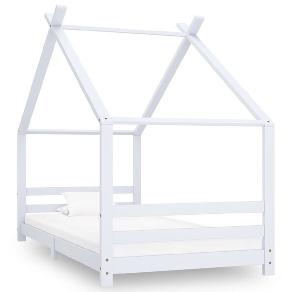 Boerne 90x200cm Wooden Children Daybed In White