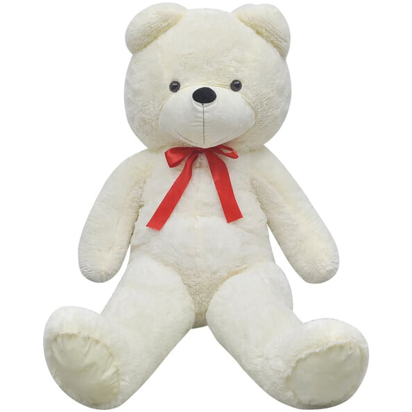 Bulverde 150cm Polyester Plush Teddy Bear Cuddly Toy - White
