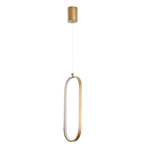 Can Metal Ceiling Pendant Light in Gold