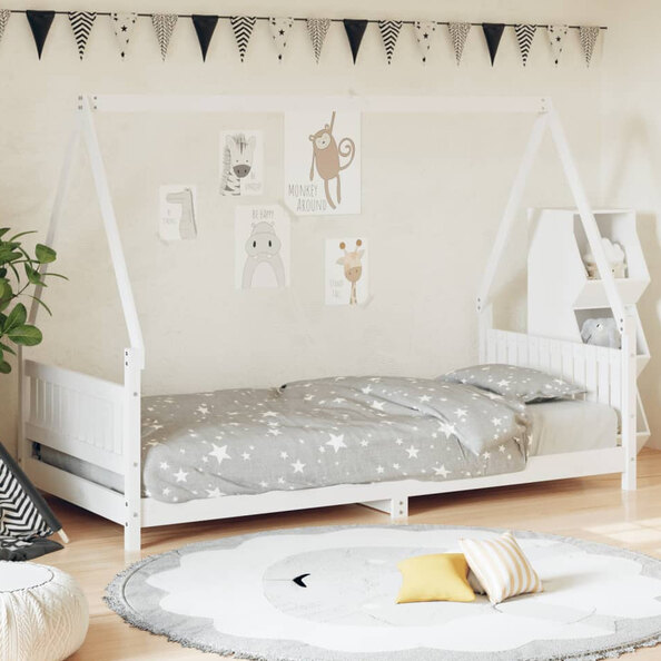 Catoosa 90x200cm Wooden Children Daybed In White