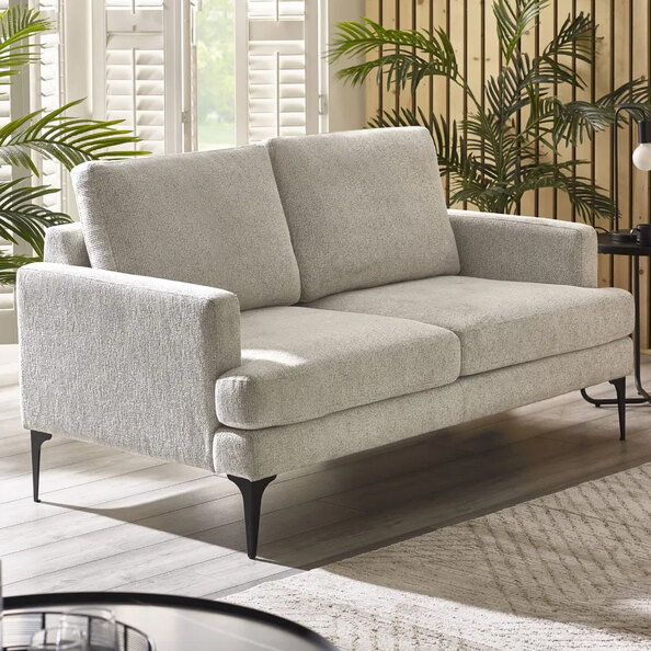 Catskill Fabric 2 Seater Sofa - Oatmeal