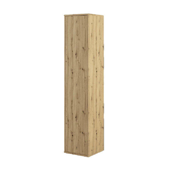 Clarion Wooden Storage Cabinet With 1 Door In Artisan Oak