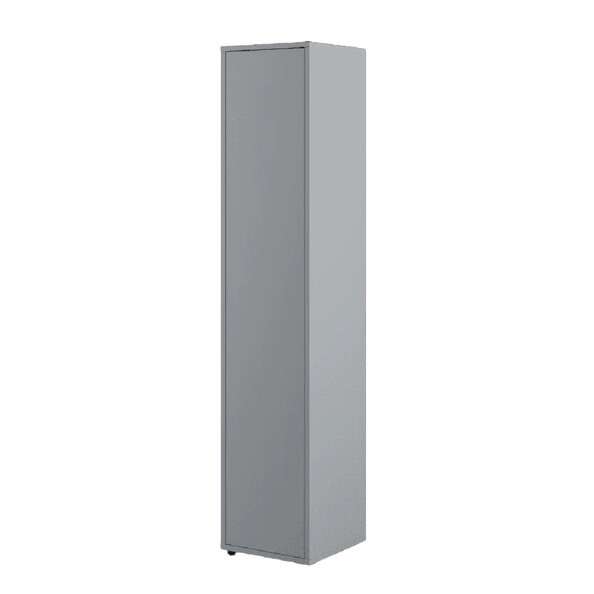 Clarion Wooden Storage Cabinet With 1 Door In Grey