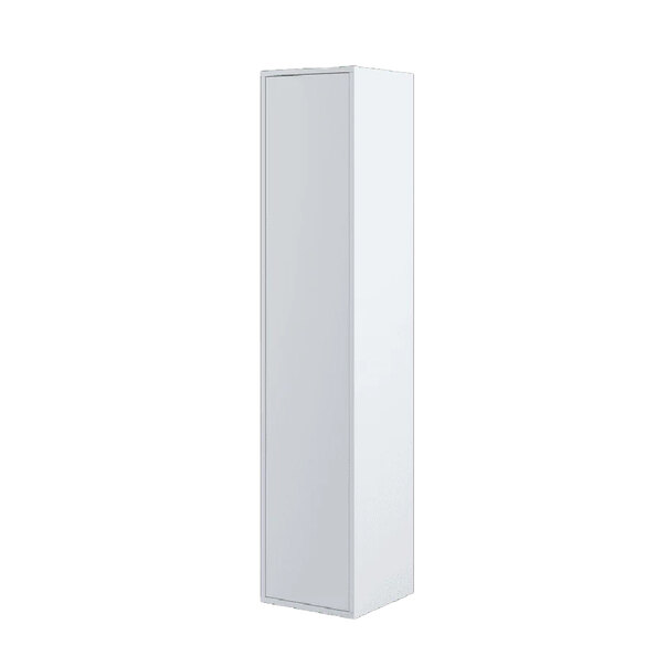 Clarion Wooden Storage Cabinet With 1 Door In Matt White