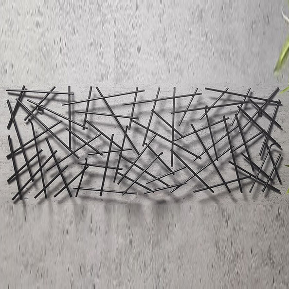 Corsicana Large Metal Wall Hung Coat Rack In Black