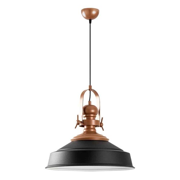 Craft Metal Ceiling Pendant Light in Black