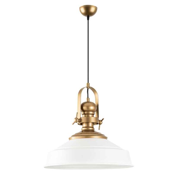 Craft Metal Ceiling Pendant Light in White