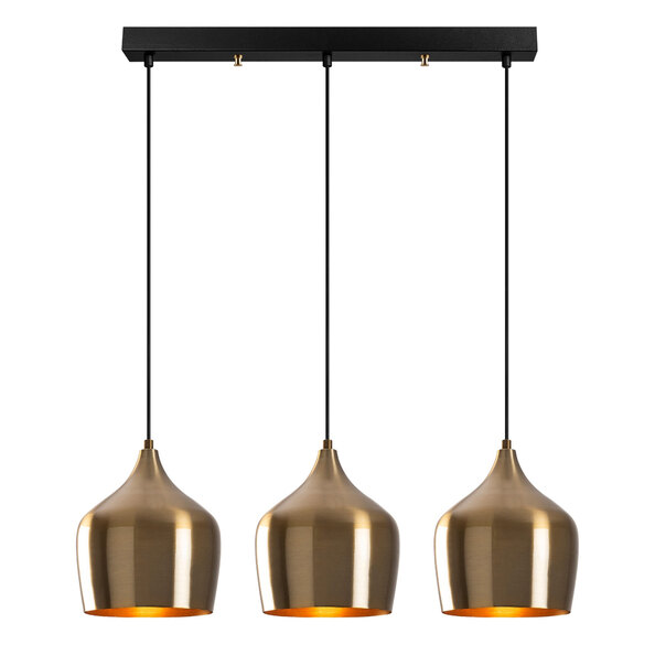 Dodo 3 Light Metal Ceiling Pendant Light in Vintage