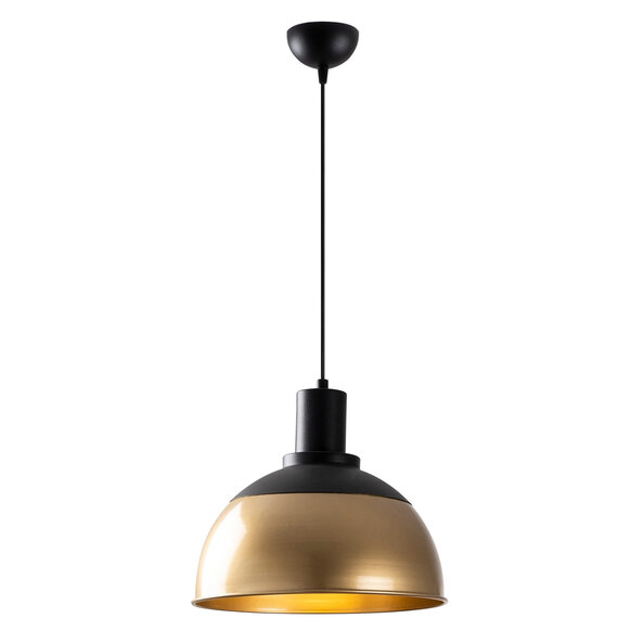 Dodo Metal Ceiling Pendant Light in Black and Vintage