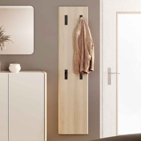 Dorian Wooden Coat Rack in Light Oak