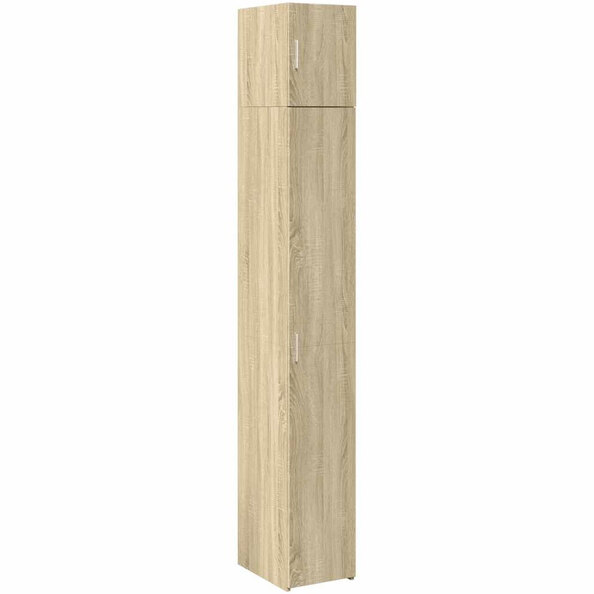 Ellery 30cm Wooden Storage Cabinet with 2 Doors in Sonoma Oak