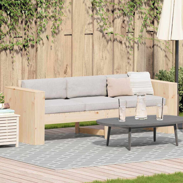 Etreno Garden Solid Wood 160cm Seating Sofa in Natural