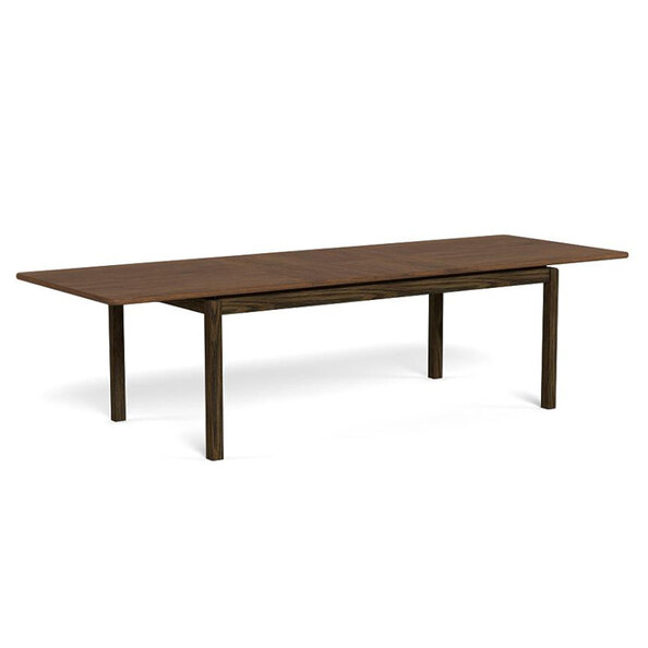 Ezanor Wooden Extending Dining Table in Smoked Oak
