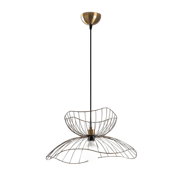 Farac Metal Butterfly Ceiling Pendant Light in Vintage