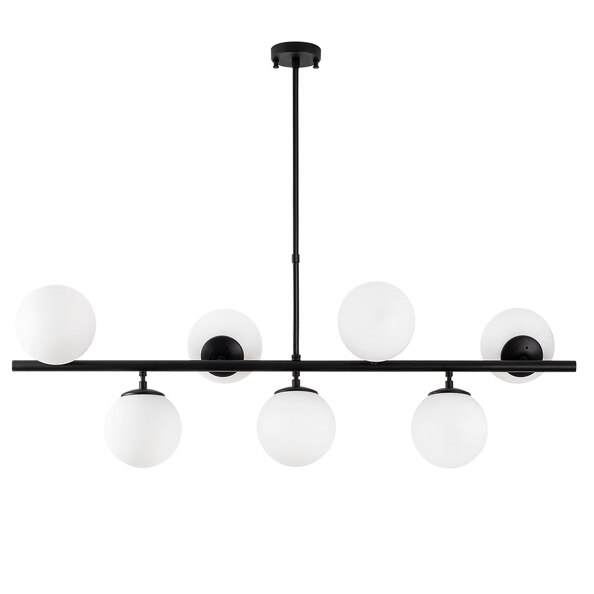 Fazli Metal Ceiling Pendant Light in Black and White