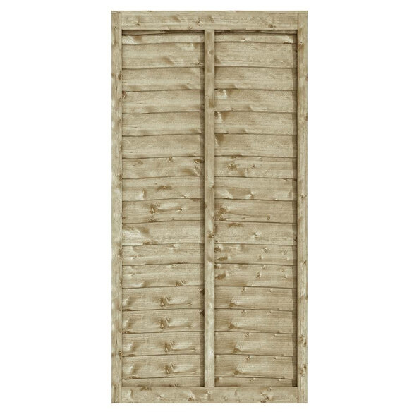 Fico Wooden Garden Traditional Lap Gate In Natural