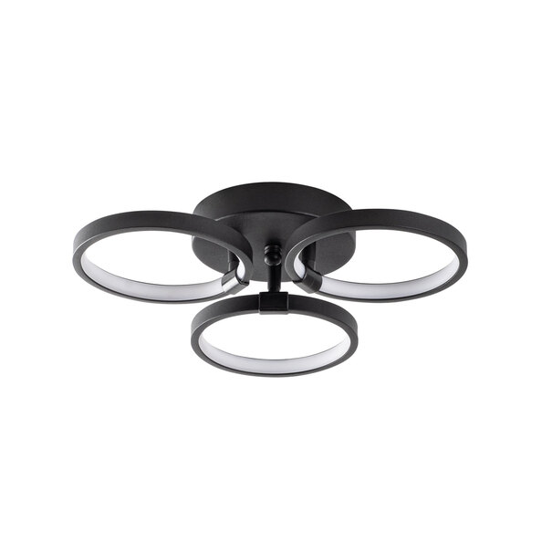 Halka Metal Ceiling Light in Black