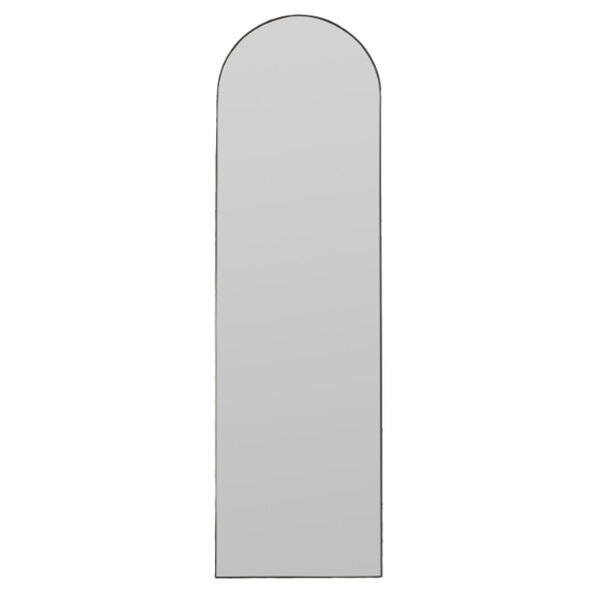 Hurstan Arch Leaner Mirror In Black Frame