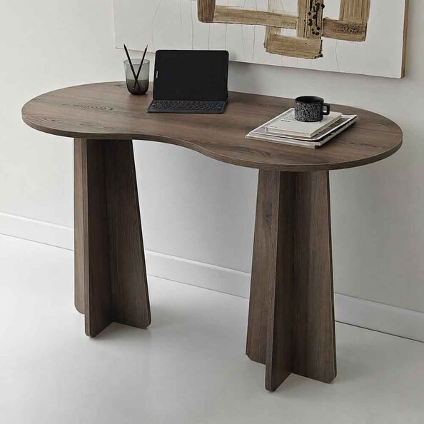 Infini Wooden Laptop Desk in Walnut