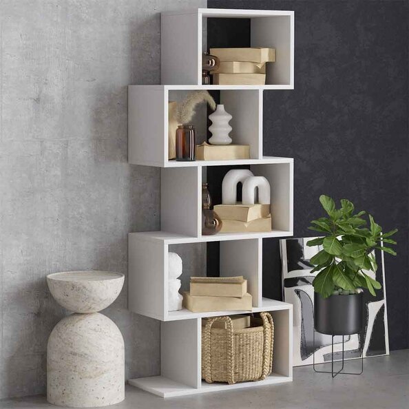 Kanso Wooden Display Unit in White