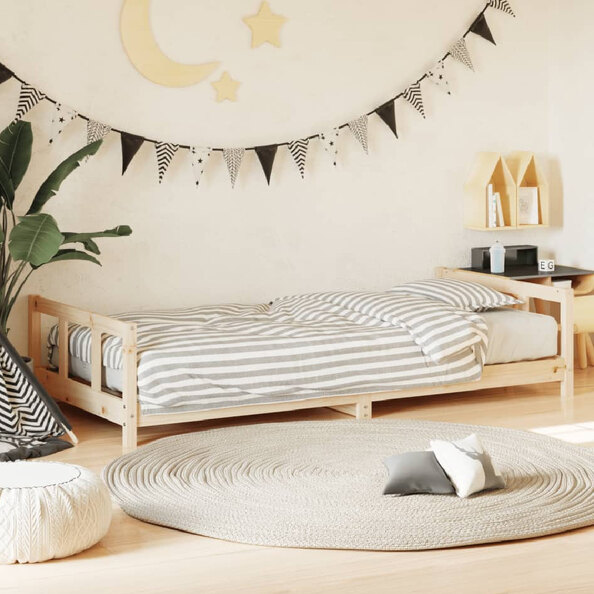 Katonah 90x200cm Wooden Children Bed In Natural