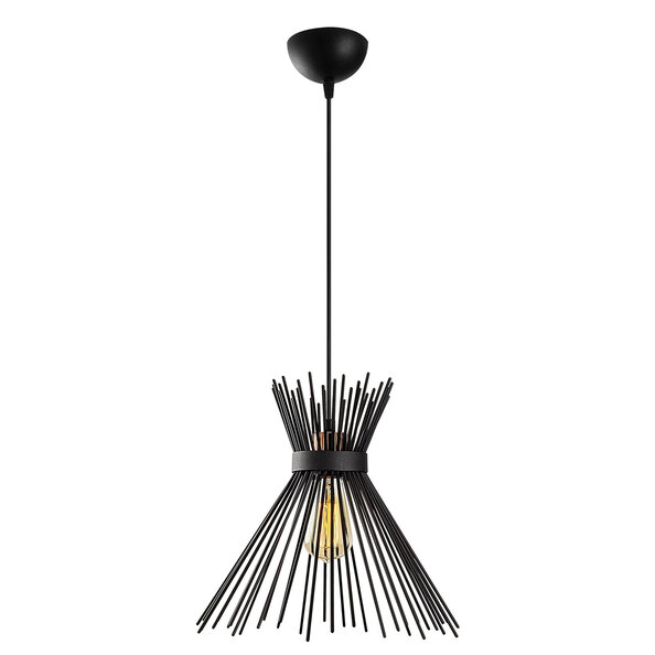 Kirpi Metal Ceiling Pendant Light in Black