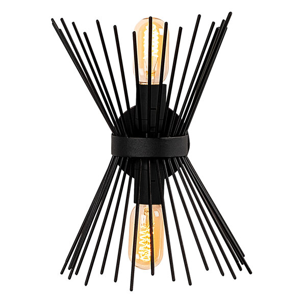 Kirpi Metal Wall Light in Black