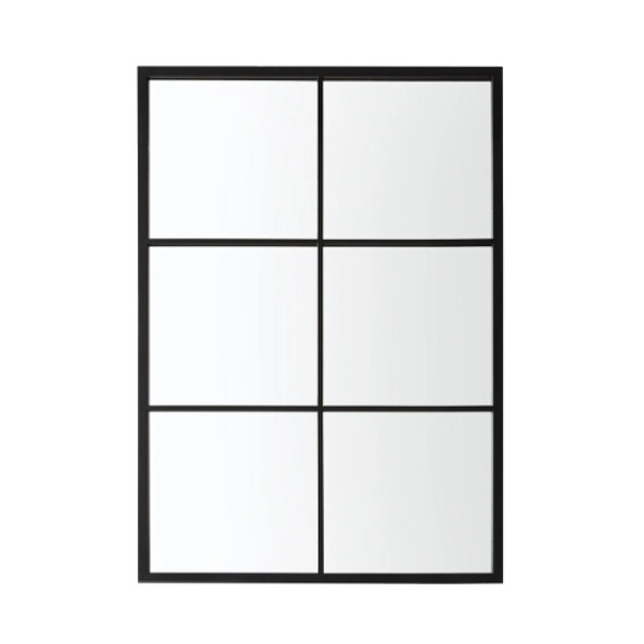 Kontron Outdoor Mirror In Black Frame