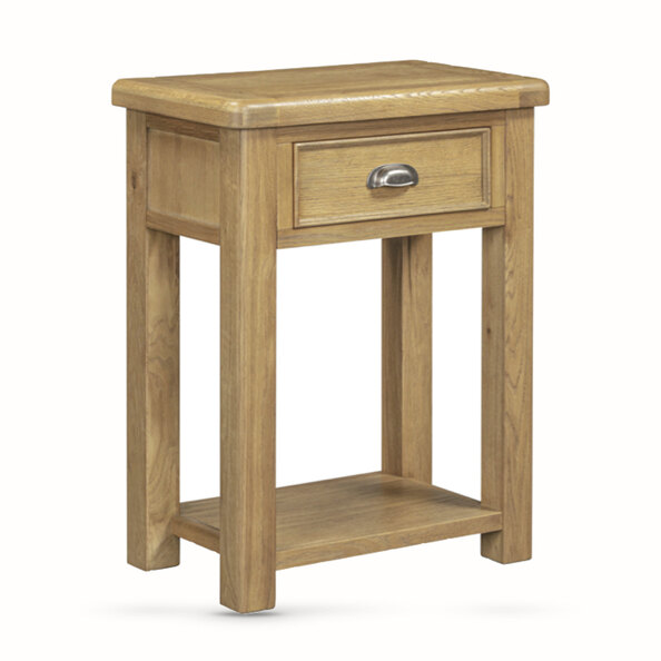 Kysen Wooden Telephone Table in Oak