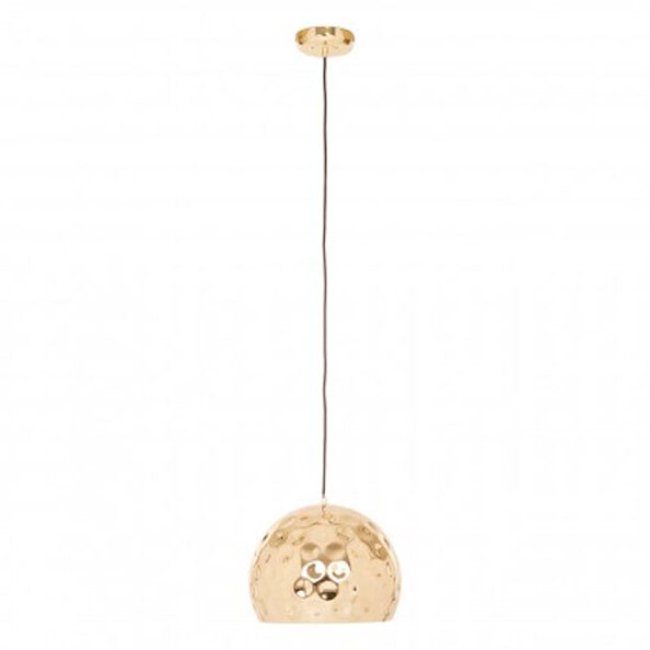 Lena Dome Pendant Light In Gold