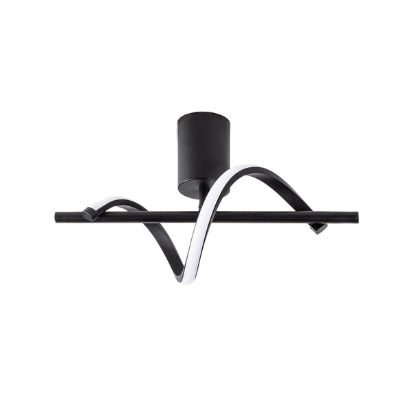 Likma Metal Ceiling Light in Black