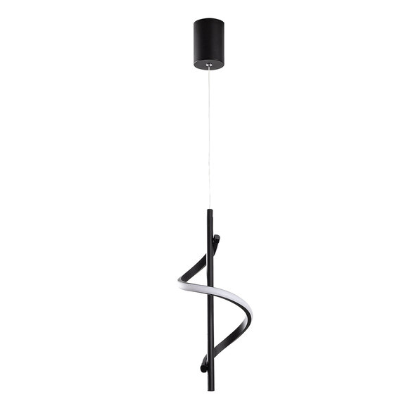 Likma Metal Ceiling Pendant Light in Black