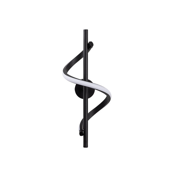 Likma Metal Wall Light in Black