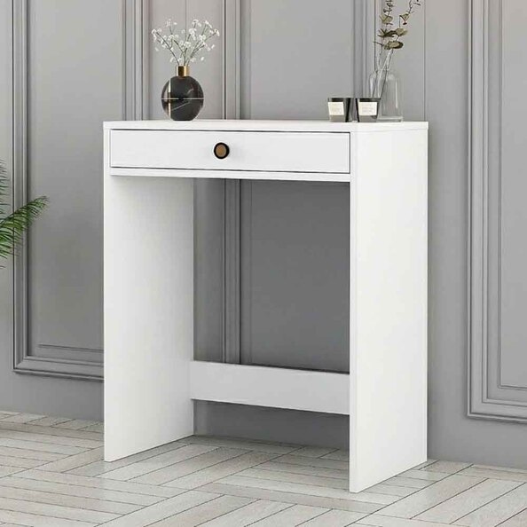 Lizbon Wooden Dressing Table in White
