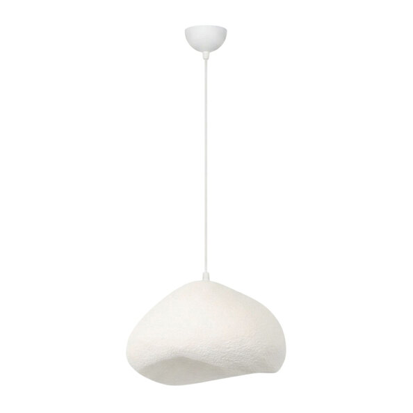 Lora Large Metal Ceiling Pendant Light in White
