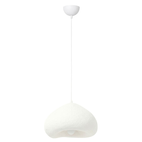 Lora Medium Metal Ceiling Pendant Light in White