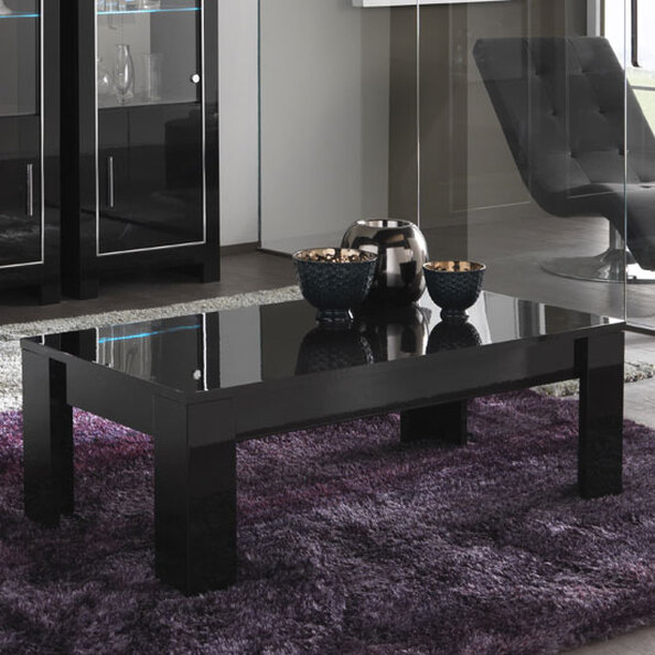 Lorenz Coffee Table Rectangular In Black High Gloss