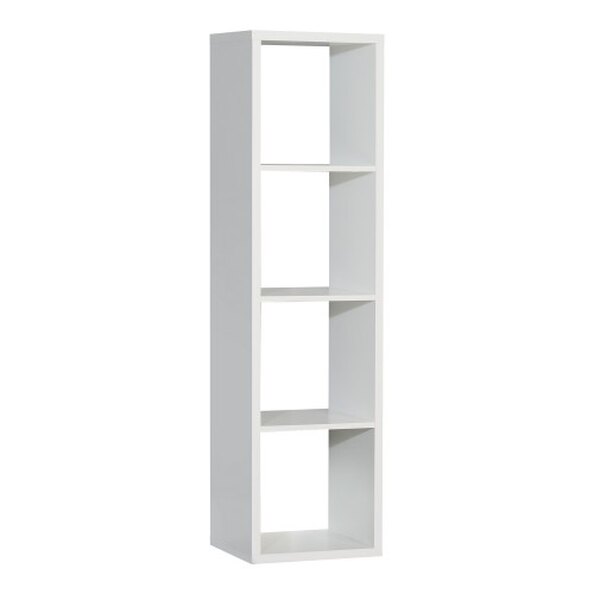 Mabon Wooden Bookcase With 3 Shelves In Matt White