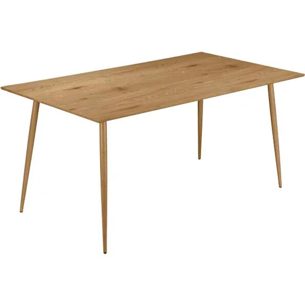 Malibu Wooden Dining Table 160cm Rectangular In Oak