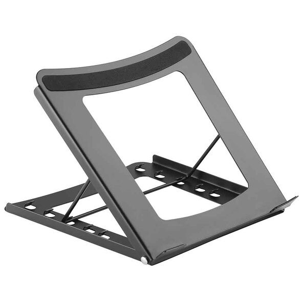 Midvale Adjustable Steel Laptop Stand - Black