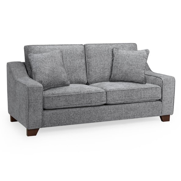 Nepean Fabric 3 Seater Sofa In Slate