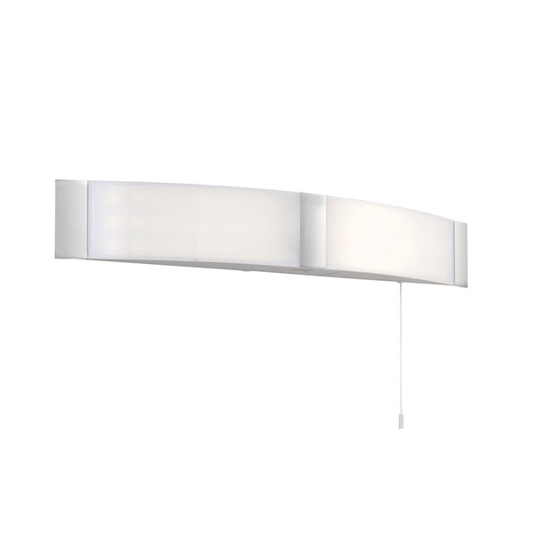 Onan Shaver Bathroom Linear Wall Light In Chrome