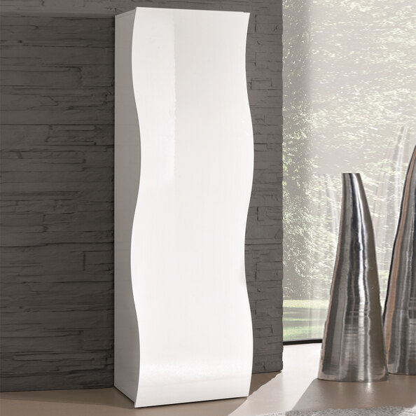 Ice High Storage Cabinet With 1 Door In White