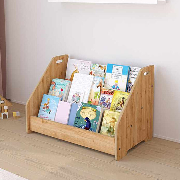 Phoenix Wooden Bookshelf in Natural
